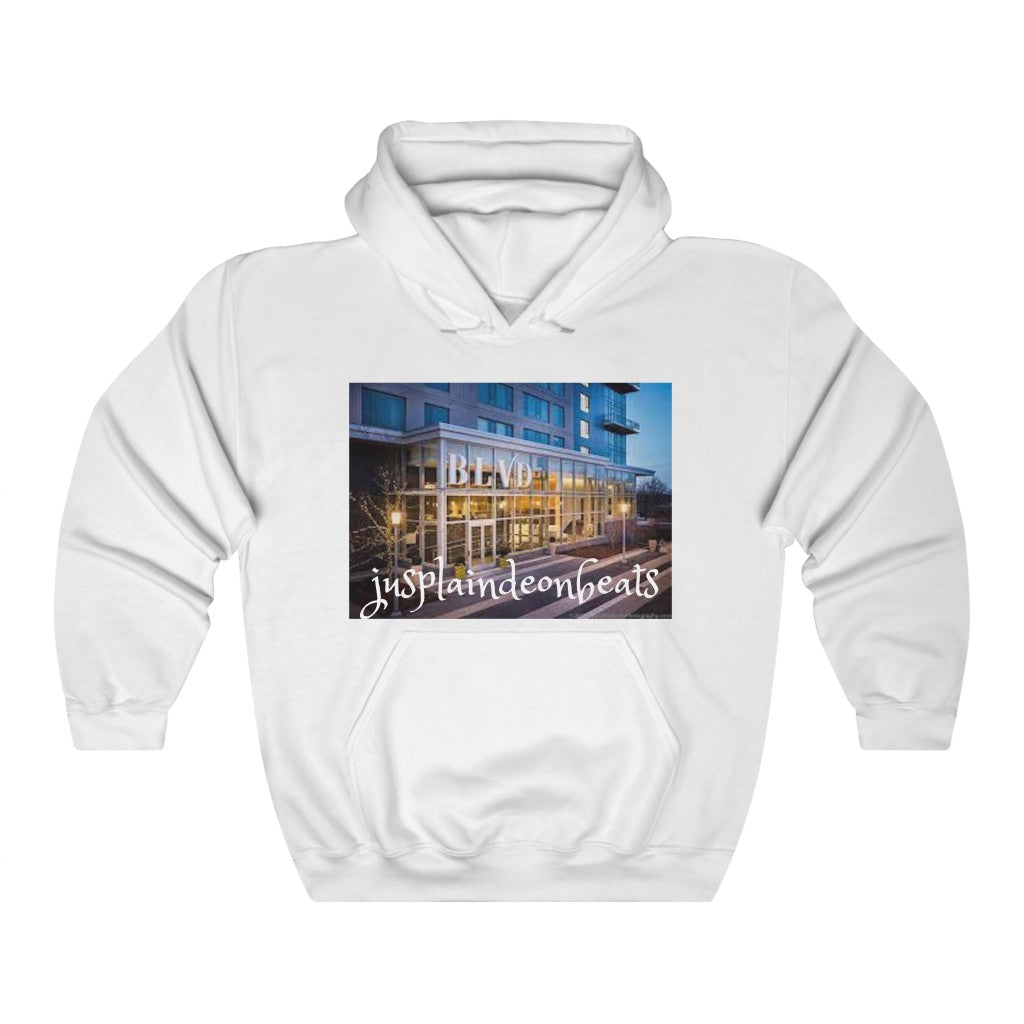 'BLVD' Unisex Hooded Sweatshirt